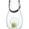 Dwl lanterne klart glas 29 cm.