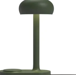 Emendo lampe med Qi trådløs oplader Emerald