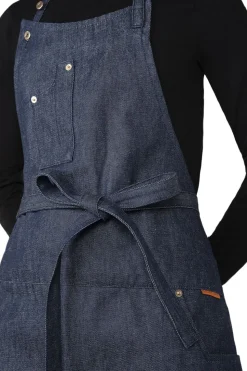 Five Pockets Apron , Comfort Fit, Denim Brut