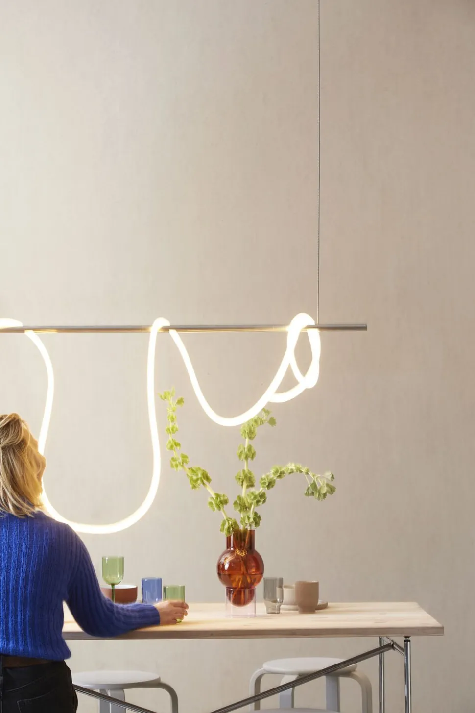 Flex tube, 9 m, warm white, 900016W