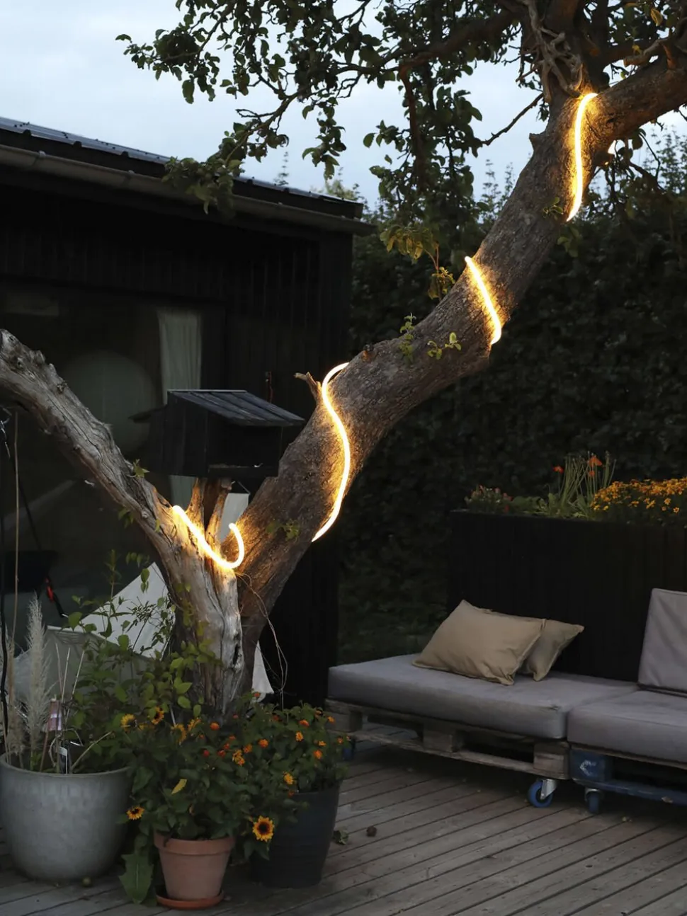 Flex tube, 9 m, warm white, 900016W