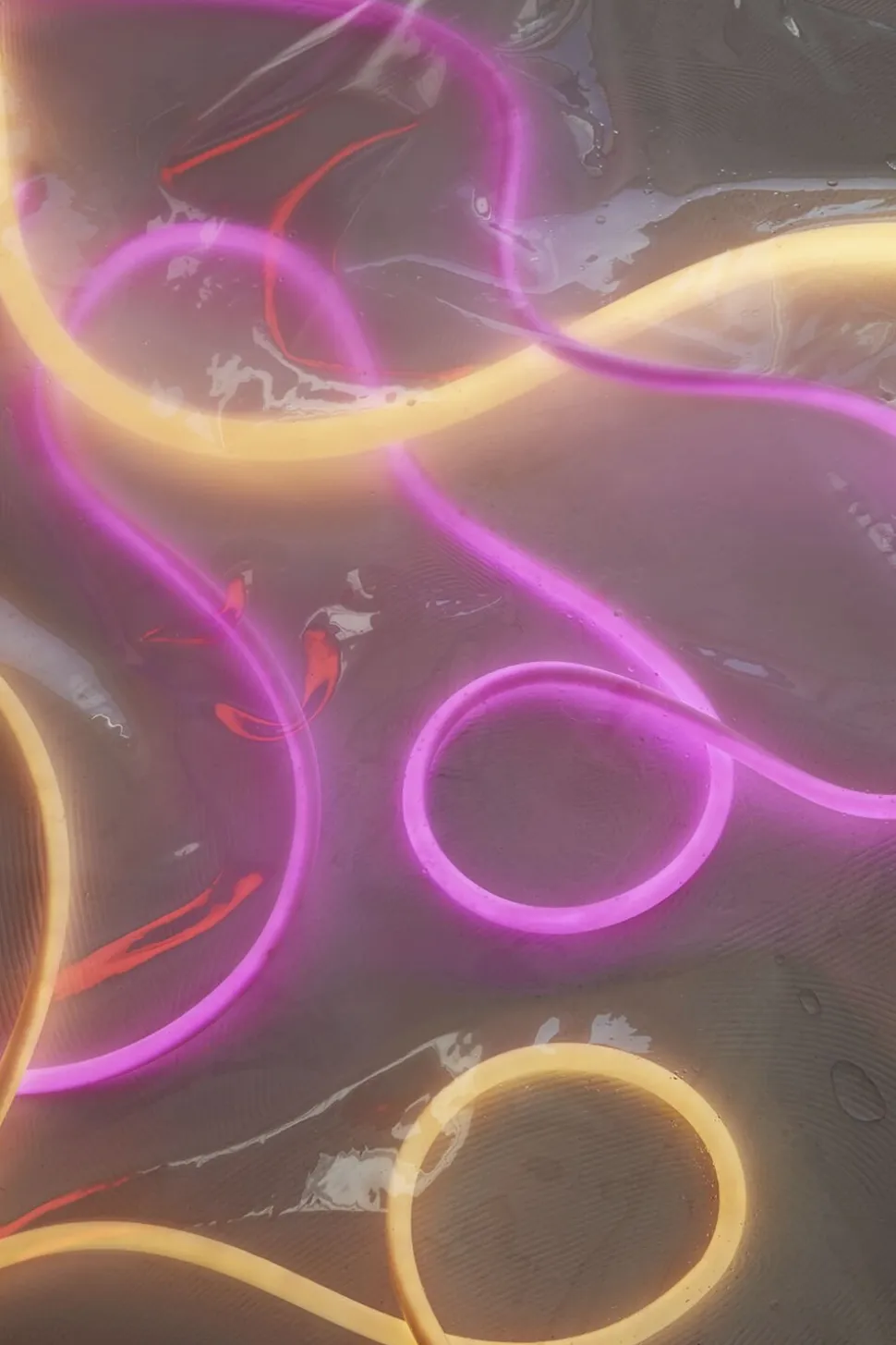 Flex tube, 9 m, warm white, 900016W