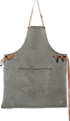 Forklæde BBQ Style Apron Grey Green