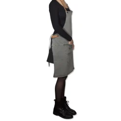 Forklæde BBQ Style Apron Grey Green
