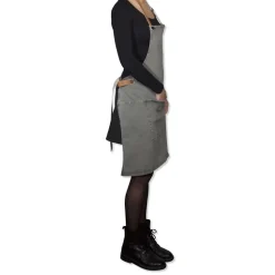 Forklæde BBQ Style Apron Grey Green