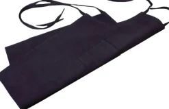 Forklæde 95x80 cm Sort