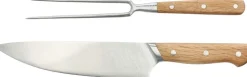 Forskærersæt Foresta Eg/Rustfrit stål