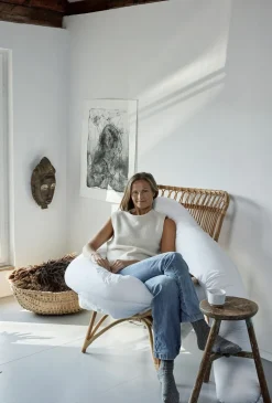 Fossflakes U-Pillow, SR incl. White Jersey Cover