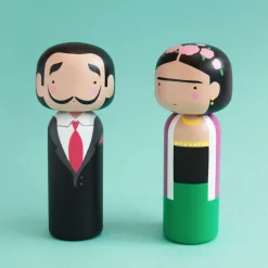 FRIDA håndmalet Kokeshi