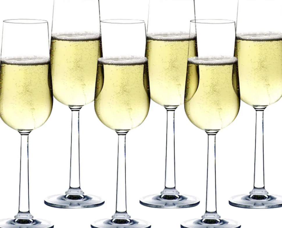 GC 6 stk. Champagneglas, 24 cl