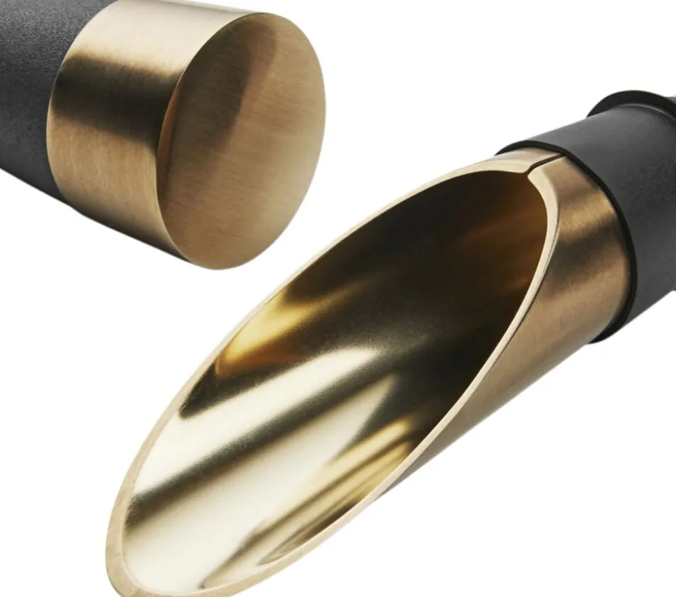 GC Barware Skænkeprop og Vinprop sort/patineret stål 2 stk.