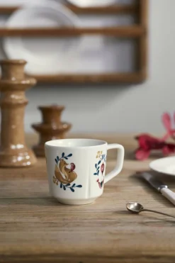 GC Cottage Krus 30 cl hvid m. deko