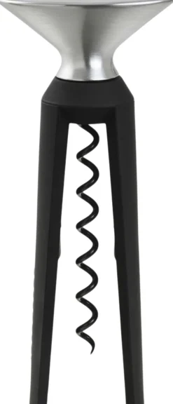 GC Oplukker og Proptrækker sort/stål