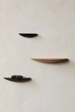 Gridy Fungi Shelf, Medium, Black Oa