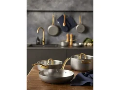 Gryde med låg Durance 5 liter 24 cm Rustfrit stål