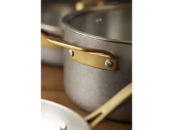 Gryde med låg Durance 5 liter 24 cm Rustfrit stål