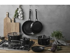 Grydesæt m/låg Blavet 6 dele Aluminium/keramisk belægning