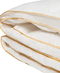 Guld Moskusdun Täcke - Medium 150x210 cm.