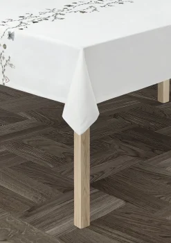 Hammershøi Christmas Dug 150x320 cm hvid m. deko