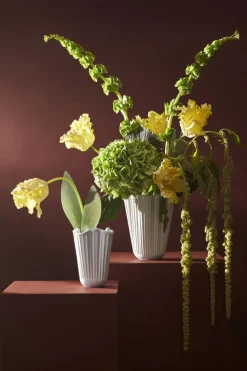 Hammershøi Unfold Vase H16. 5 cm hvid