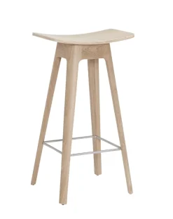 HC1 Oak white pigm. lacquer veneer seat