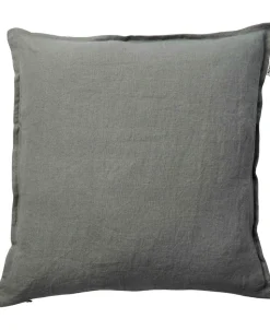 Hør vasket pude 50x50 Shadow