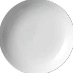 HVID RIFLET MODERNE TALLERKEN 20 CM