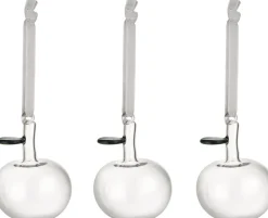 Iittala glas æble 3-pak klar