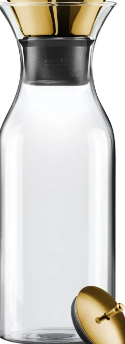 Køleskabs karaffel 1,0 l vippelåg messing