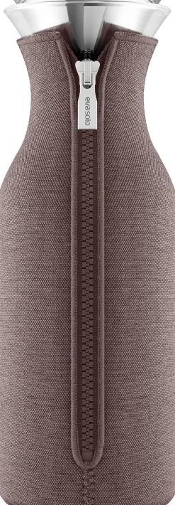 Køleskabskaraffel 1 l. sort