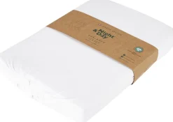 Økologisk boxlagen, jersey - GOTS, hvid