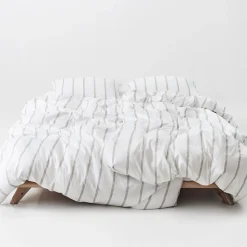 Økologisk sengesæt Flow beige - GOTS