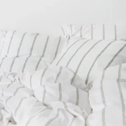 Økologisk sengesæt Flow beige - GOTS