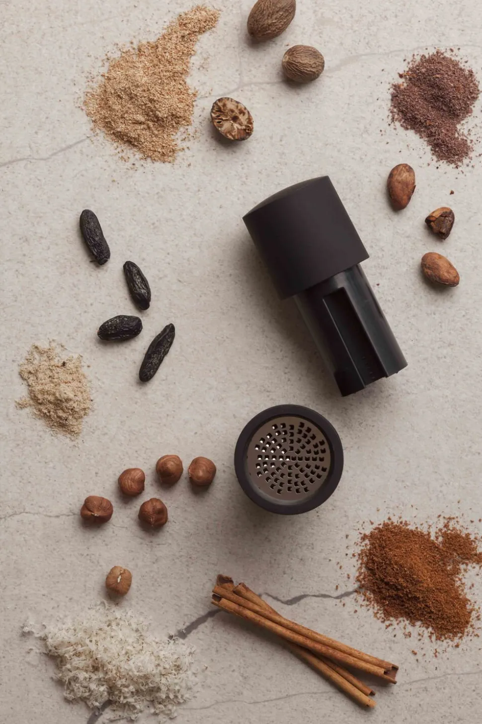 Krydderimølle, sort