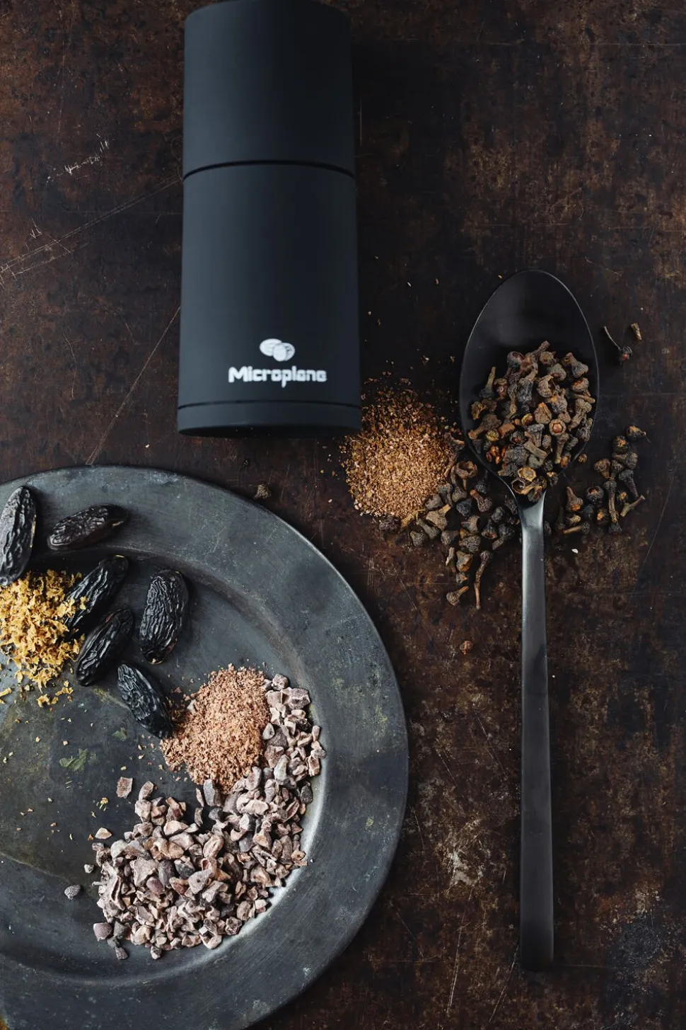 Krydderimølle, sort