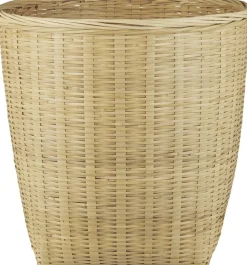 Kurv firkantet bund, rund top