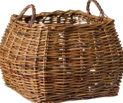 Kurv firkantet m/hanke ubarket pil