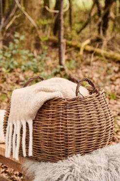 Kurv firkantet m/hanke ubarket pil