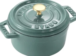 La Cocotte Mini Cocotte 10 cm, Rund, Eukalyptus, Støbejern