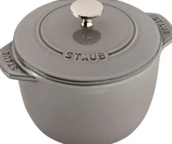 La Cocotte Ris Cocotte 16 cm / 1,75 l, Rund, Grafitgrå, Støb