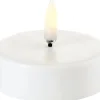 LED Maxi Tealight (2xAAA) - Nordic White - 6,1 x 2,2 cm
