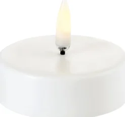 LED Maxi Tealight (2xAAA) - Nordic White - 6,1 x 2,2 cm