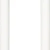 LED mini taper candle, Nordic white, Smooth, 2-pack,