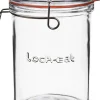 Lock-eat sylteglas med patentlåg 1 liter