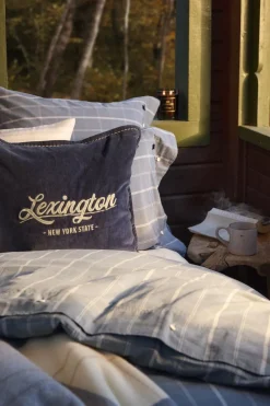 Logo Organic Cotton Velvet Pillow Cover