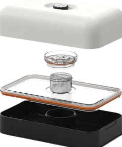 Lunchbox - Stone Finish - Ice White