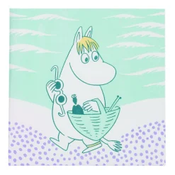 Moomin Arabia 33cm papirserviet Stranddag