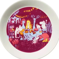 Moomin Arabia 19cm tallerken Festlige Øjeblikke