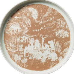 Moomin Arabia 28cm tærtefad Festlige Øjeblikke