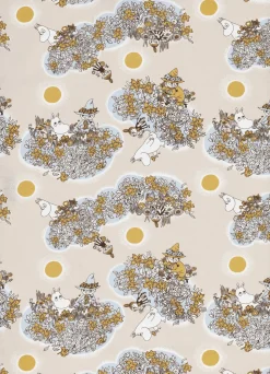 Moomin Arabia 50x70cm viskestykke Venner For Evigt GOTS